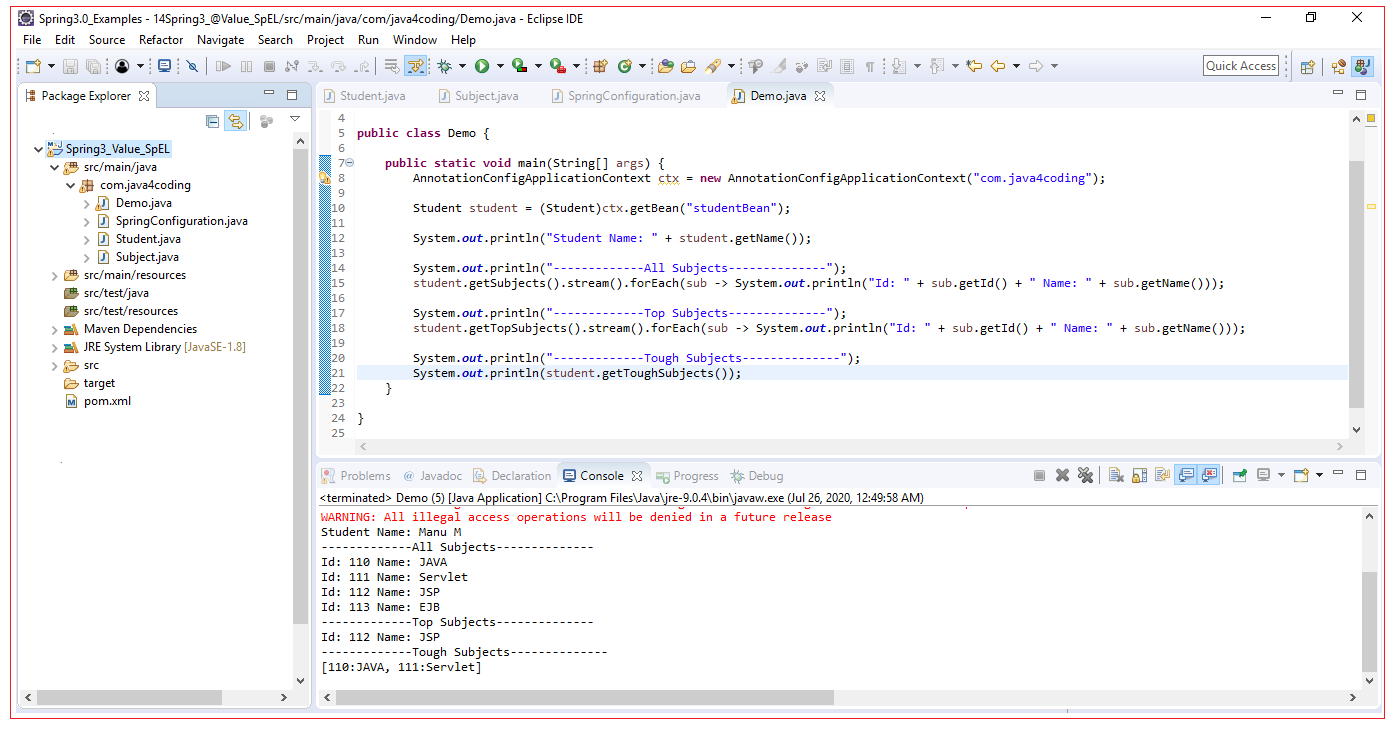 default value annotation java spring